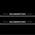 Jeep Gladiator JT Stainless Steel LED Door Sills – Gladiator Logo