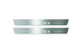 Mercedes-Benz GLE II W167 Stainless Steel LED Door Sills – GLE 63 Logo