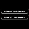 Jeep Grand Cherokee V 2021+ Stainless Steel LED Door Sills – Grand Cherokee Logo