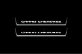 Jeep Grand Cherokee V 2021+ Stainless Steel LED Door Sills – Grand Cherokee Logo