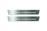 Jeep Grand Cherokee V 2021+ Stainless Steel LED Door Sills – Grand Cherokee Logo