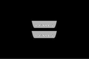Lexus GS III 2005-2012 LED Door Sills Illuminated Scuff Lexus Logo Stainless Steel Entry Guards Door Sills Decoin