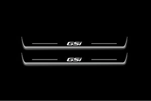 Opel Insignia II 2017+ Stainless Steel LED Door Sills – GSI Logo