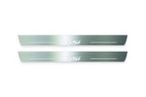 Opel Insignia II 2017+ Stainless Steel LED Door Sills – GSI Logo