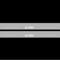 Illuminated LED Door Sill Tread Plates Opel Insignia II 2017+ With GSI Logo Opel Led Door Sills opdesign