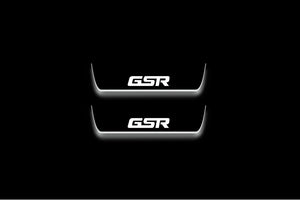 Mitsubishi Lancer Evolution X Stainless LED Door Sills – GSR Logo