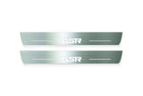 Mitsubishi Lancer Evolution X Stainless LED Door Sills – GSR Logo