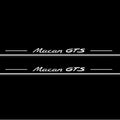 Porsche Macan I 2014-2024 LED Door Sills Illuminated Scuff Macan GTS Logo Stainless Steel Entry Guards