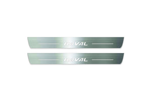Haval Big Dog 2020+ LED Door Sills Illuminated Scuff Haval Logo Stainless Steel Entry Guards