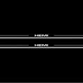 Dodge Challenger 2008-2023 LED Door Sills Illuminated Scuff HEMI Logo Stainless Steel Entry Guards Door Sills Decoin