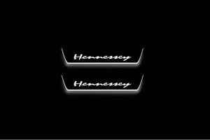 Dodge Charger 2011+ Stainless Steel LED Door Sills – Hennessey Logo