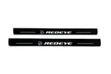 Dodge Charger LD 2011+ stainless steel LED door sill plates with SRT REDEYE logo