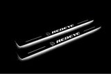 stainless steel LED door sill plates for Dodge Charger LD 2011+ with SRT REDEYE logo