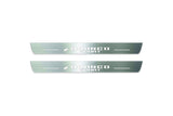 Ford Bronco Sport 2021+ stainless steel illuminated entry guards with Horse logo