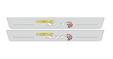 stainless steel door sill plates for Dodge Charger LD 2011+ with SRT HEMI HELLCAT logo