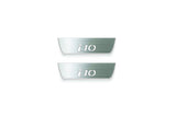 stainless steel door sill plates for Hyundai i10 II 2013+ with i10 logo