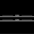 Hyundai i20 I 2009-2014 LED Door Sills Illuminated Scuff i20 Logo Stainless Steel Entry Guards Door Sills Decoin