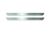 stainless steel LED door sill plates with Hyundai i20 I 2009+ with i20 logo