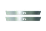 LED door sill plates for Hyundai i30 III 2017+ with i30 logo