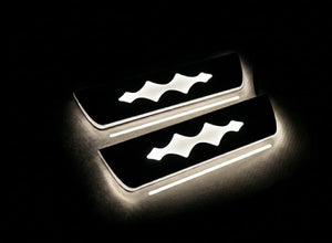 BYD Leopard 5 2025+ Stainless Steel LED Door Sills – Logo