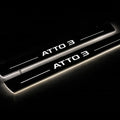 BYD Atto 3 2022-2026 Stainless Steel LED Door Sills – Atto 3 Logo