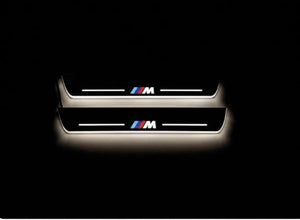 BMW X6 G06 2019+ LED Door Sills Illuminated Scuff M Performance (Type 2) Logo Stainless Steel Entry Guards Door Sills Decoin