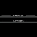 Impreza IV 2011-2016 LED Door Sills Illuminated Scuff Impreza Logo Stainless Steel Entry Guards