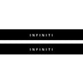Infiniti QX80 II 2013-2024 Illuminated Matte Sill Plates with logo Infiniti Infiniti Led Door Sills PRO opdesign