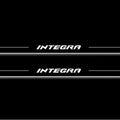 Honda Integra 2001-2006 LED Door Sills Illuminated Scuff Integra Logo Stainless Steel Entry Guards Door Sills Decoin
