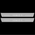 Hyundai Ioniq 5 2021+ LED Door Sills Illuminated Scuff Ioniq 5 Logo Stainless Steel Entry Guards Door Sills Decoin