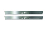 Lexus IS IV XE40 2020+ Stainless Steel LED Door Sills – IS F Logo