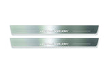 Dodge Charger LD 2011+ stainless steel LED door sill plates with JAILBREAK logo