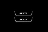 Volkswagen Jetta VII 2019+ Stainless Steel LED Door Sills – Jetta Logo