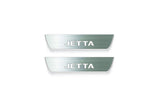 Volkswagen Jetta VII 2019+ Stainless Steel LED Door Sills – Jetta Logo