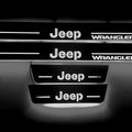 Illuminated LED Door Sill Tread Plates Jeep Wrangler JK 2006-2018 With Jeep Wrangler Logo Jeep Led Door Sills opdesign