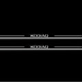 Skoda Kodiaq II NS7 2023+ Stainless Steel LED Door Sills – Kodiaq Logo