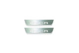 LED door sill plates Ford Kuga I 2008+ stainless steel with Kuga logo