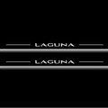 Renault Laguna III 2007+ Stainless Steel LED Door Sills – Laguna Logo