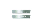 Renault Laguna III 2007+ Stainless Steel LED Door Sills – Laguna Logo