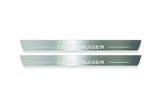 Toyota LC 300 2021+ Stainless Steel LED Door Sills – Land Cruiser Logo