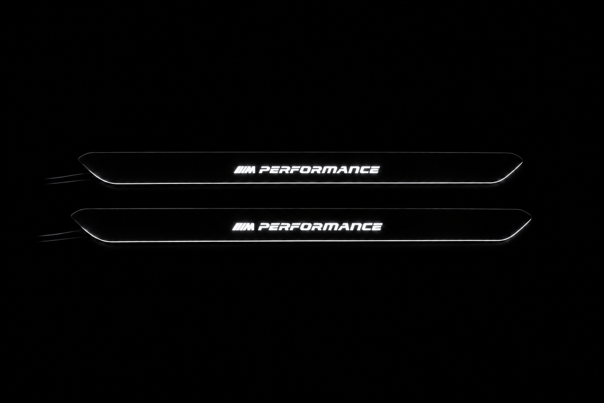 BMW M Performance Front Stainless night — source-matched two-insert set