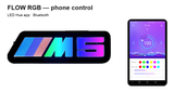 BMW M5 Type 1 FLOW RGB lighting controlled using LED Hue via Bluetooth