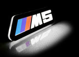 BMW M5 Type 1 LED grille badge illuminated at night