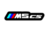 BMW ///M5 cs (type 1) LED grille badge — Standard lighting on white background