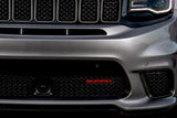 Jeep Summit LED Grille Badge installed on a grille