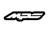 Mazda MPS LED grille badge — White lighting on white background