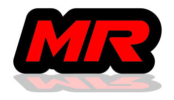 Mitsubishi MR LED Grille Badge illuminated at night