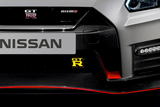 Nissan GT-R Type 2 LED Grille Badge illuminated at night