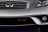 Nissan Nismo Type 2 LED Grille Badge installed on a grille