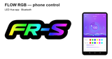 Scion FR-S FLOW RGB lighting controlled using LED Hue via Bluetooth